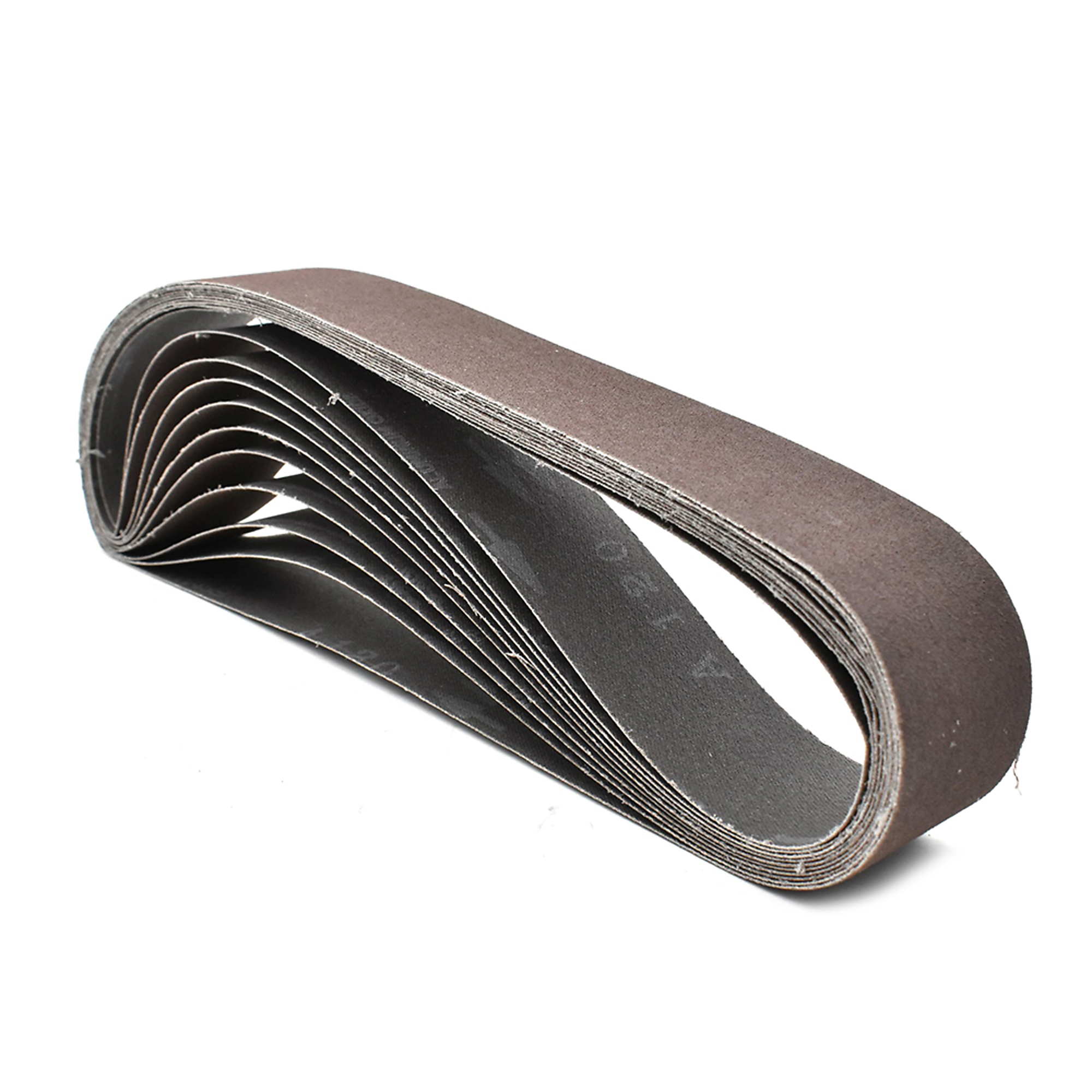 Specialty Diamond HPG120-10 1-1/2 Inch x 30 Inch Aluminum Oxide Sanding Belt, 120 Grit - 10 Pack